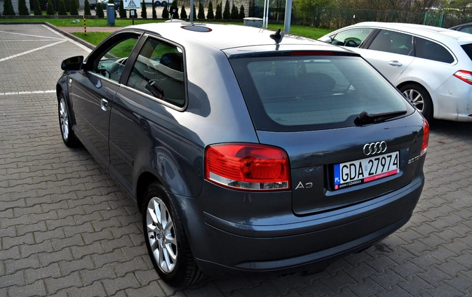 Audi A3 cena 6900 przebieg: 330000, rok produkcji 2004 z Łęczna małe 56